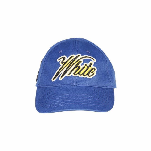 OFF WHITE オフホワイト Blue Yellow 帽子 メンズ 春夏2023