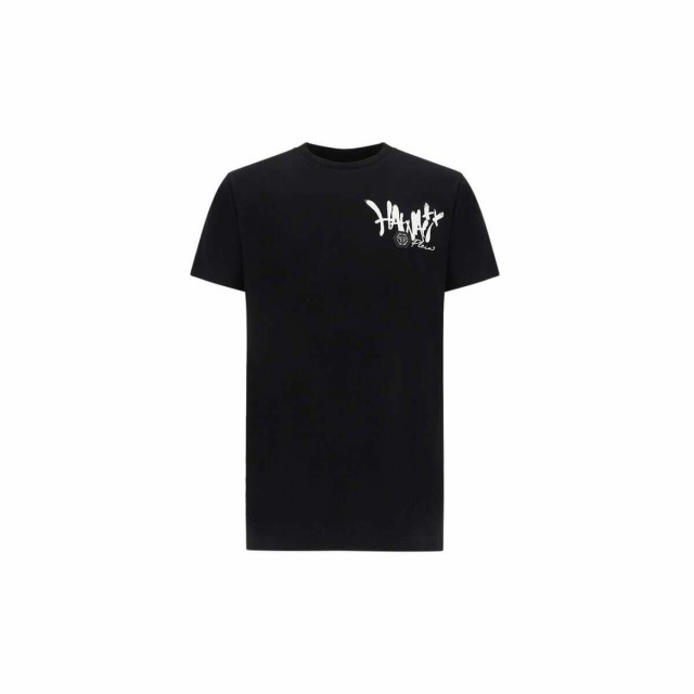 PHILIPP PLEIN フィリップ プレイン ブラック Black Tシャツ メンズ 春夏2023 MTK6075PJY002N 02 BLACK  【関税・送料無料】【ラッピング｜au PAY マーケット