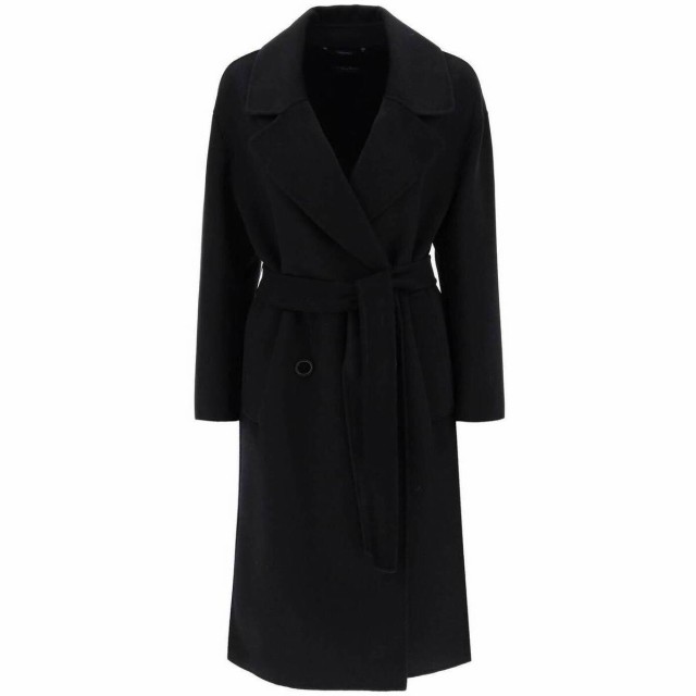 S MAX MARA エスマックスマーラ ブラック Nero s max mara virgin wool and cashmere  double-breasted coat コート レディース 秋冬2023 ｜au PAY マーケット