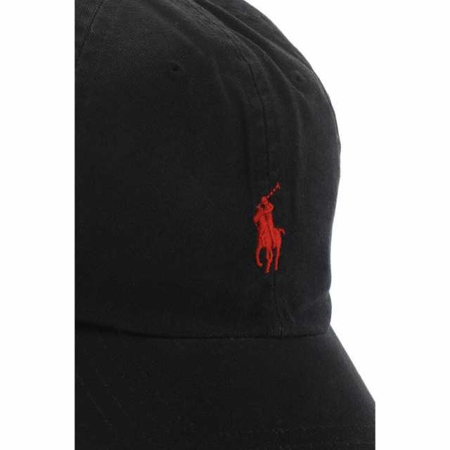 POLO RALPH LAUREN ポロ ラルフ ローレン Black 帽子 メンズ 春夏2023 710 548524 012 BLACK  【関税・送料無料】【ラッピング無料】 ia｜au PAY マーケット