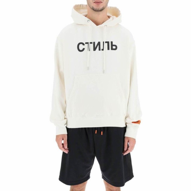 HERON PRESTON ヘロン プレストン Bianco Heron preston ctnmb hoodie