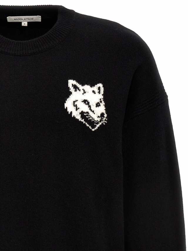 MAISON KITSUNE メゾン キツネ Black ニットウェア メンズ 秋冬2023 LM00819KT1063P199  【関税・送料無料】【ラッピング無料】 ia｜au PAY マーケット