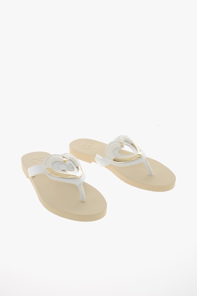 送料無料】 ラブ モスキーノ レディース サンダル シューズ Flip flops