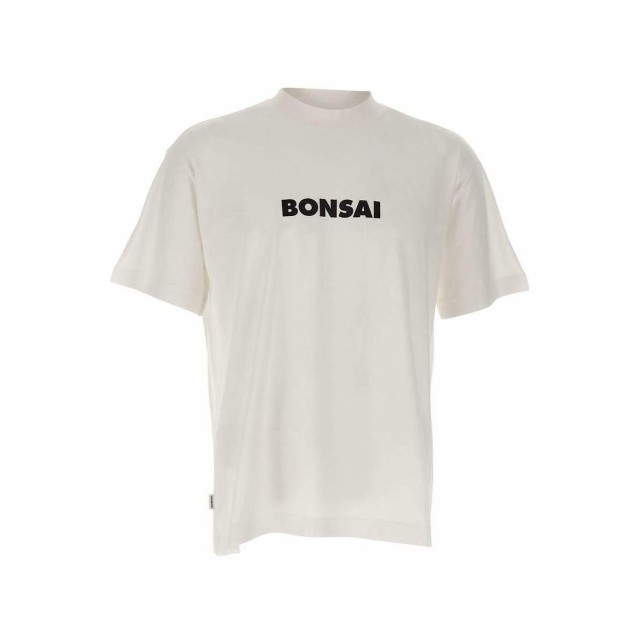 BONSAI ホワイト WHITE Tシャツ メンズ 春夏2023 TS001 WHITE 【関税