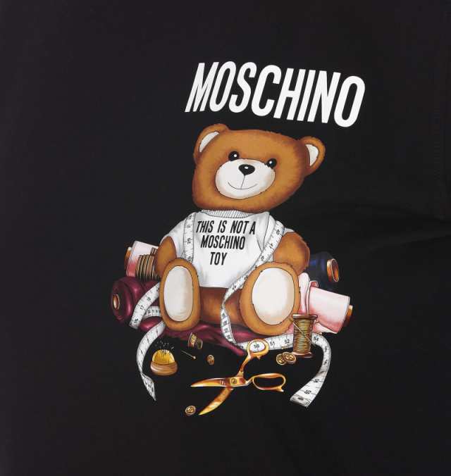 MOSCHINO モスキーノ Black Tシャツ レディース 秋冬2023 0702 5541