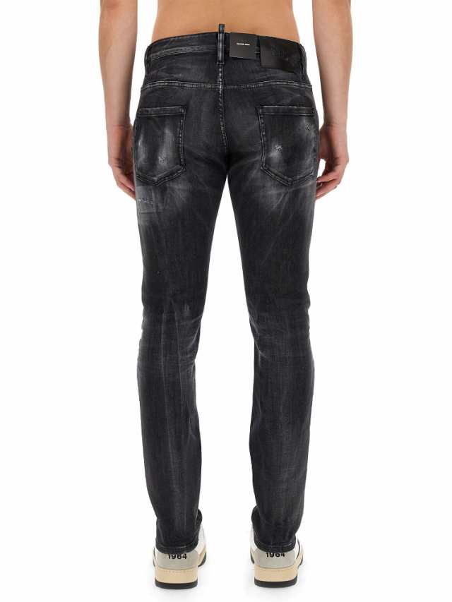 DSQUARED2 ディースクエアード Black デニム メンズ 秋冬2023 S71LB1269S30503 900 BLACK  【関税・送料無料】【ラッピング無料】 ia｜au PAY マーケット