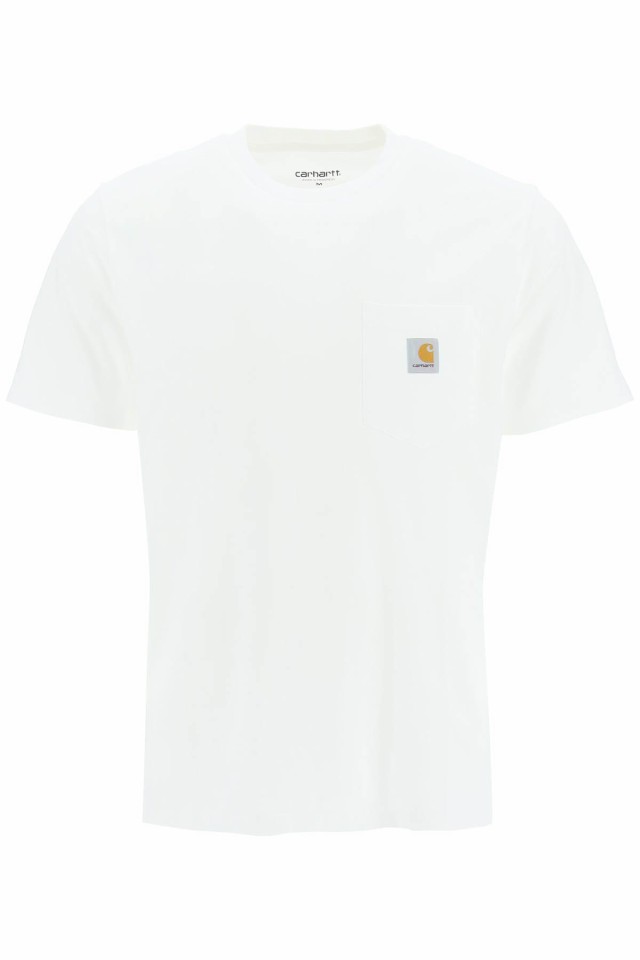 CARHARTT カーハート WHITE Tシャツ メンズ 秋冬2023 I030434 02XX