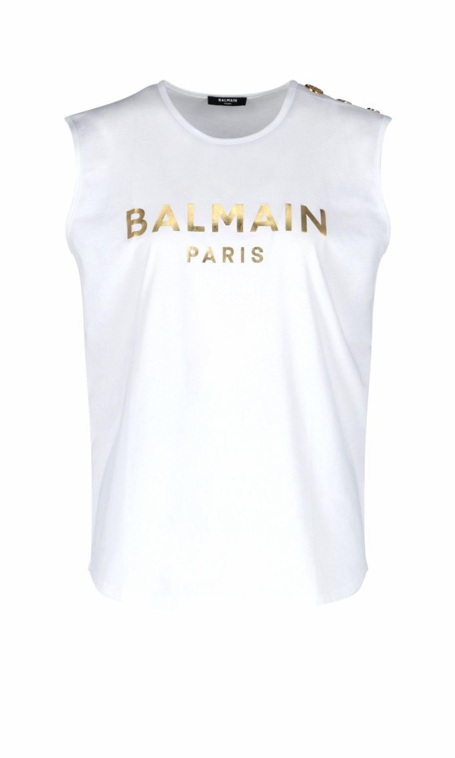 BALMAIN バルマン ホワイト White トップス レディース 秋冬2023 XF0EB005BB28 GAD  【関税・送料無料】【ラッピング無料】 ia｜au PAY マーケット