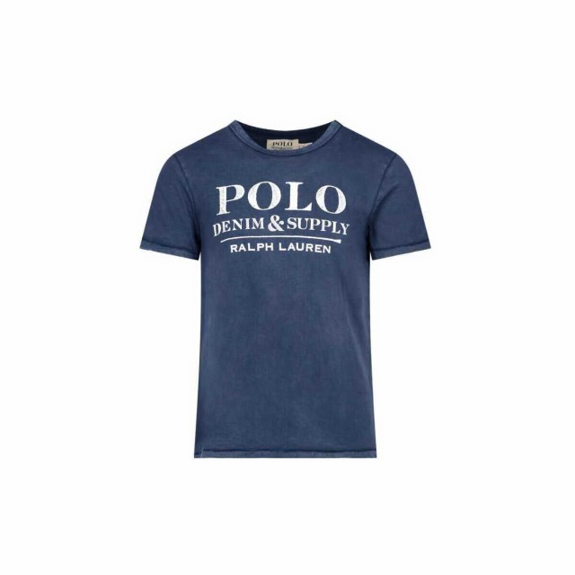 POLO RALPH LAUREN ポロ ラルフ ローレン ブルー Light blue Tシャツ