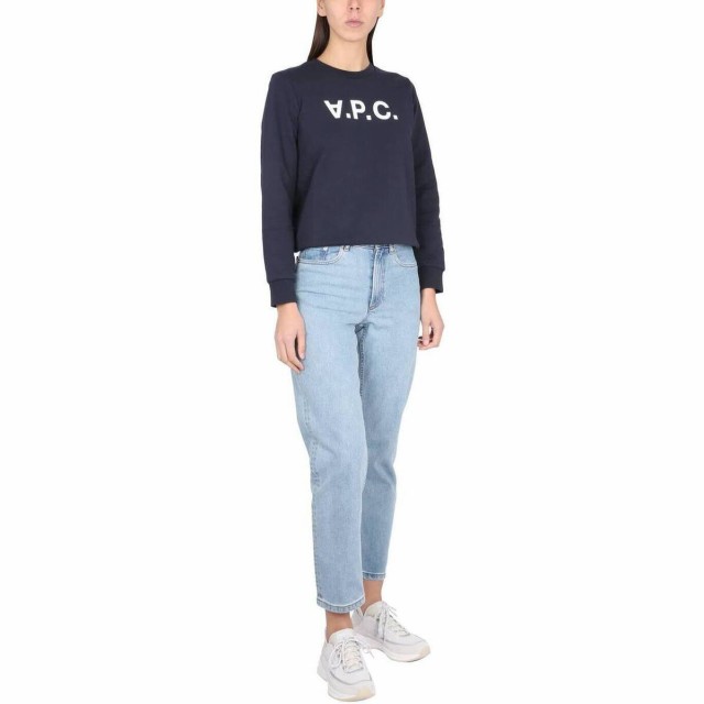 A.P.C アー ペー セー ブルー BLU トレーナー レディース 春夏2023