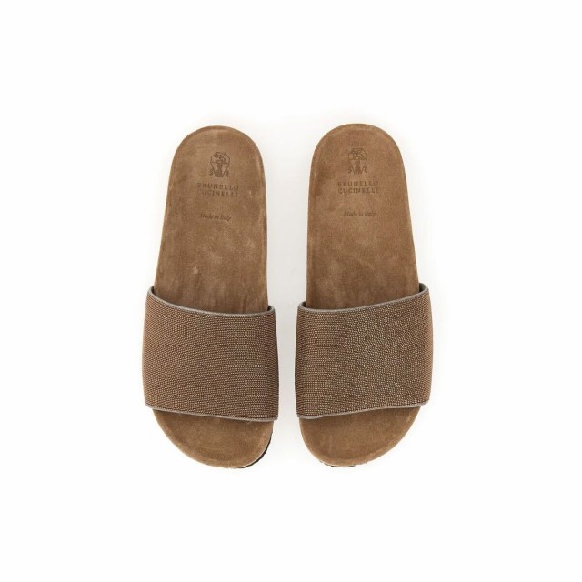 BRUNELLO CUCINELLI ブルネロクチネリ ブラウン BRONZO サンダル