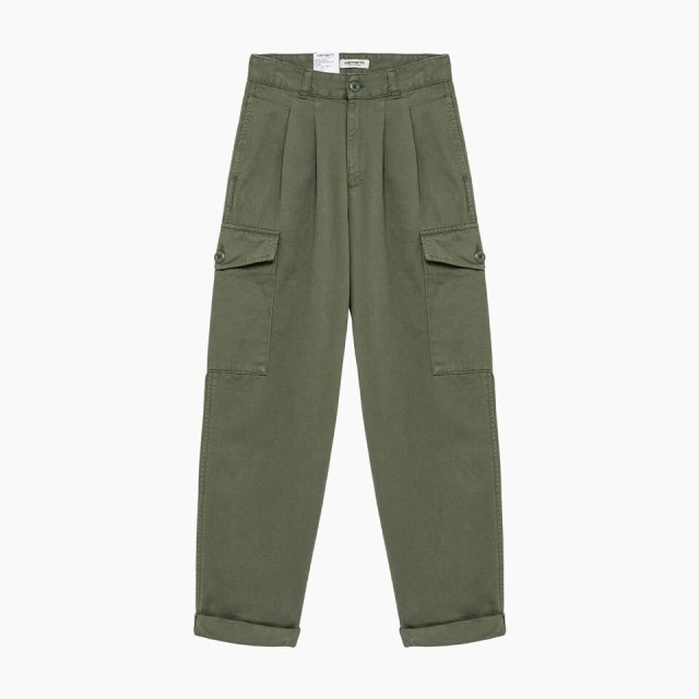 CARHARTT カーハート GREEN パンツ レディース 秋冬2023 I029789 - 667