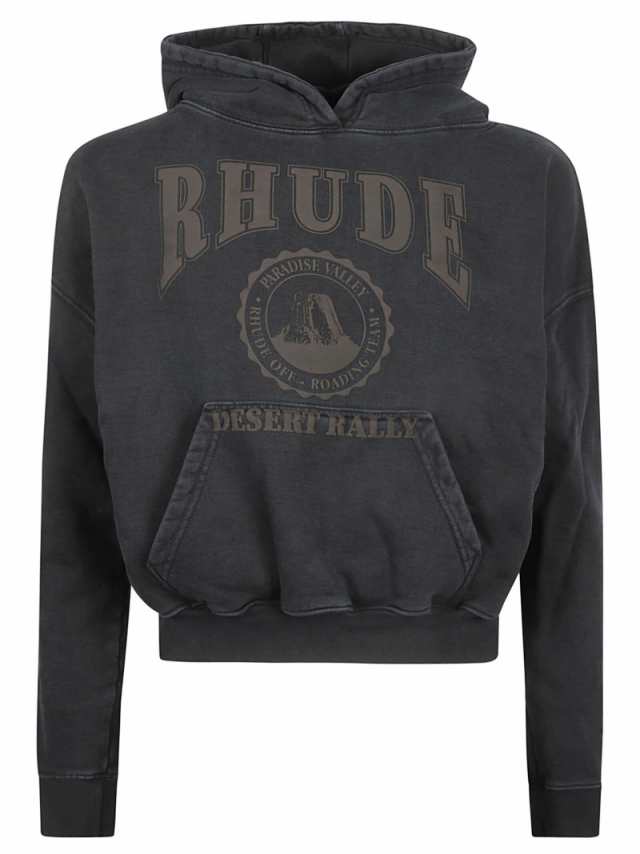 RHUDE ルード ブラック Black トレーナー メンズ 秋冬2023