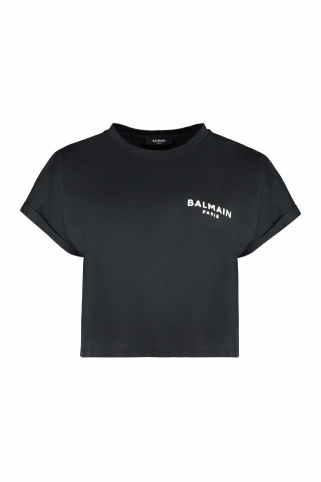 BALMAIN バルマン ブラック black Tシャツ レディース 秋冬2022 AF1EE005BB01_EAB  【関税・送料無料】【ラッピング無料】 ia｜au PAY マーケット