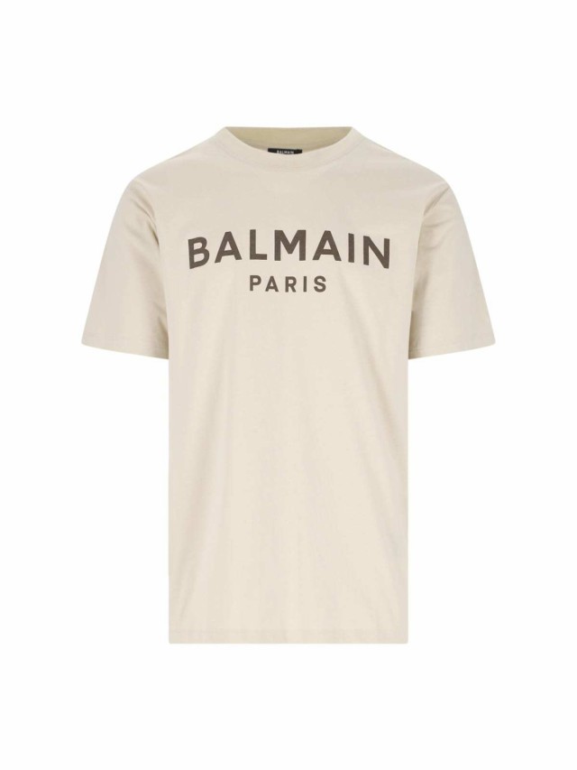 BALMAIN バルマン Beige Tシャツ メンズ 秋冬2023 BH0EG000BB73 GPA 【関税・送料無料】【ラッピング無料】  ia｜au PAY マーケット