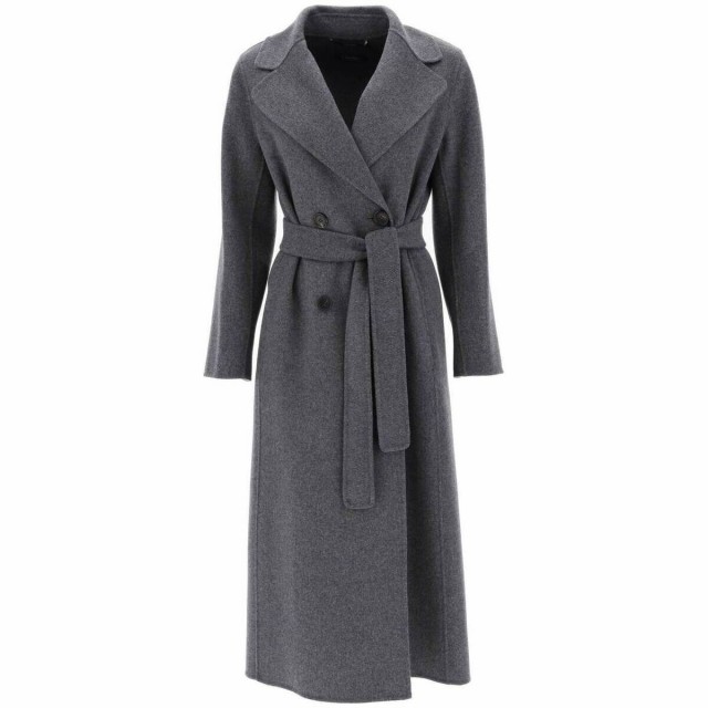 S MAX MARA エスマックスマーラ グレー Grigio s max mara paride double-breasted coat in  virgin wool コート レディース 秋冬2023 PAR｜au PAY マーケット