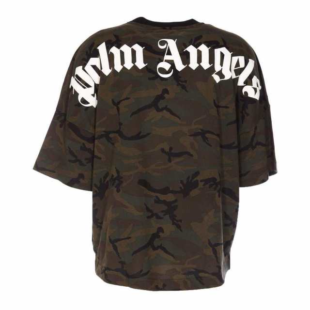 PALM ANGELS パーム エンジェルス ARMY GREEN Tシャツ メンズ 秋冬2022