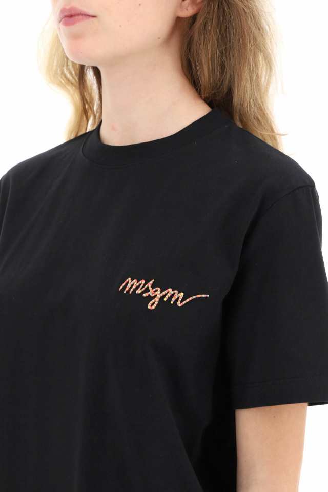 MSGM エムエスジーエム Tシャツ レディース 春夏2023 3441MDM540