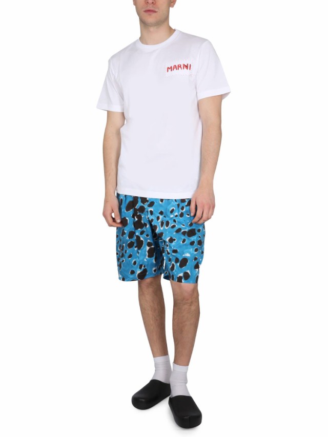 MARNI マルニ BIANCO Tシャツ メンズ 秋冬2023 HUMU0198X0_UTC01700W01