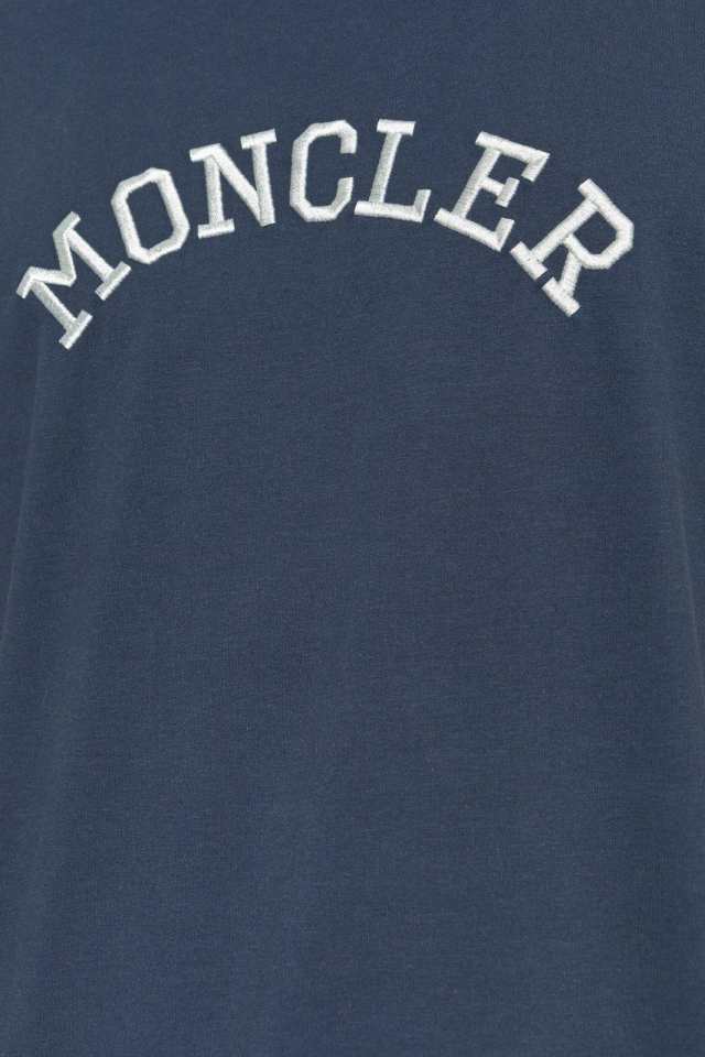 MONCLER モンクレール ブルー Blue Tシャツ メンズ 秋冬2023 8C00064 89AA2 778  【関税・送料無料】【ラッピング無料】 ia｜au PAY マーケット