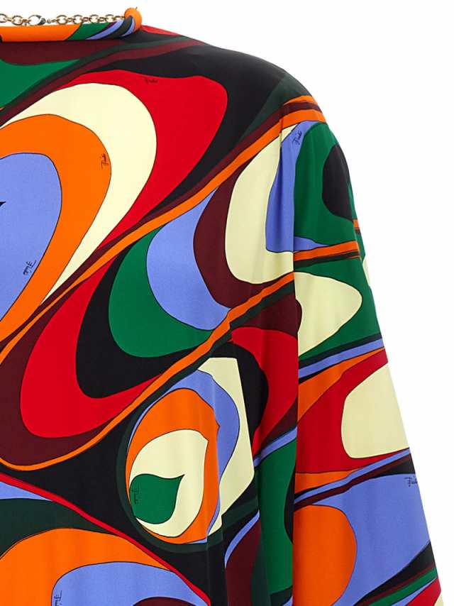 EMILIO PUCCI エミリオ プッチ マルチカラー Multicolor ドレス レディース 秋冬2023 3URL113U797 016  【関税・送料無料】【ラッピング無｜au PAY マーケット