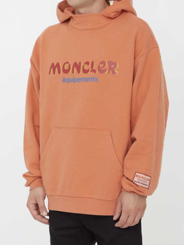 MONCLER モンクレール オレンジ ORANGE トレーナー メンズ 秋冬2023