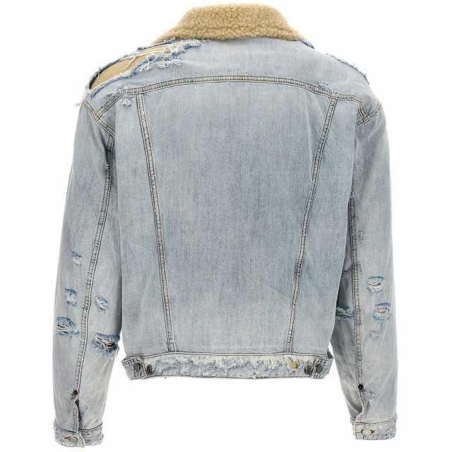 DSQUARED2 ディースクエアード ブルー Light Blue Jean denim jacket ジャケット メンズ 秋冬2023  S71AN0466S30309470 【関税・送料無料｜au PAY マーケット