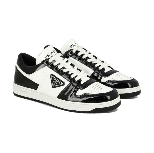 PRADA プラダ ブラック Black ”Downtown” sneakers スニーカー メンズ 秋冬2023 2EE364069F0967  【関税・送料無料】【ラッピング無料｜au PAY マーケット