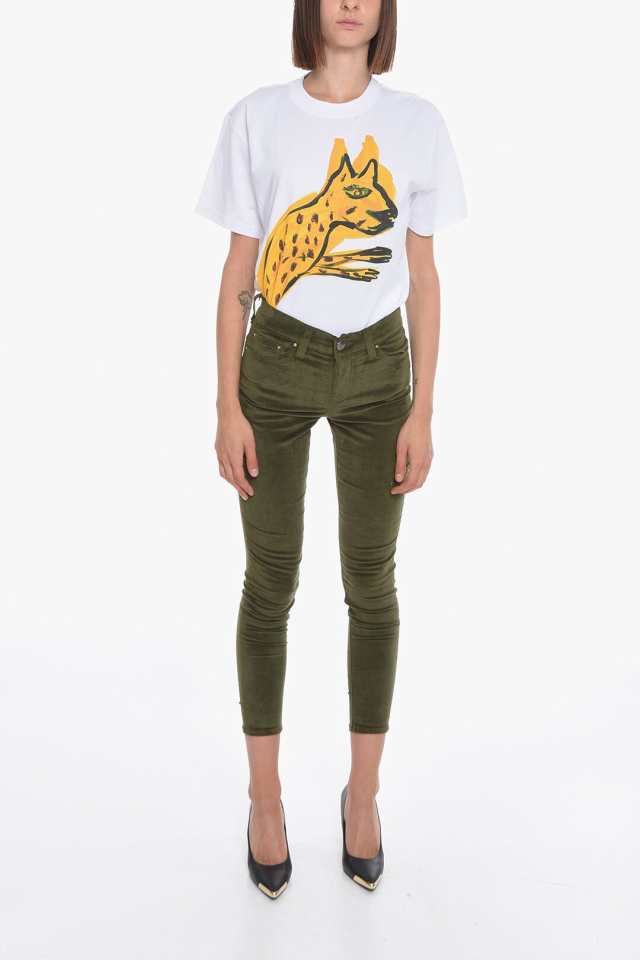 AMIRI アミリ Military Green パンツ WPS001 301 レディース SKINNY