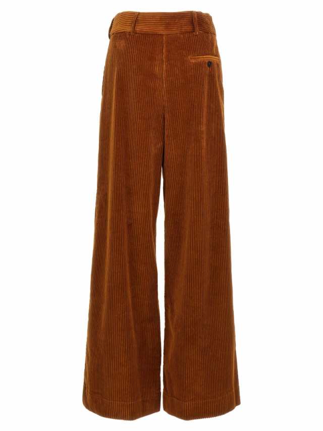 ETRO エトロ Brown Corduroy pants パンツ レディース 秋冬2023