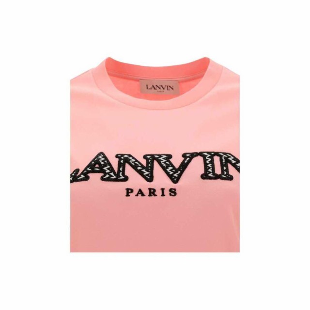 LANVIN ランバン ピンク Pink Tシャツ レディース 春夏2023