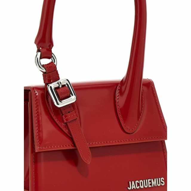 JACQUEMUS ジャックムス Red Le Chiquito Moyen Boucle handbag バッグ