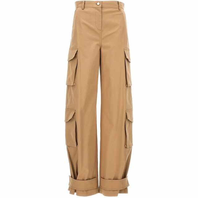 VALENTINO GARAVANI ヴァレンティノ ガラヴァーニ Beige Cargo Valentino pants パンツ レディース  秋冬2023 3B3RB5J571M0BG 【関税・送｜au PAY マーケット