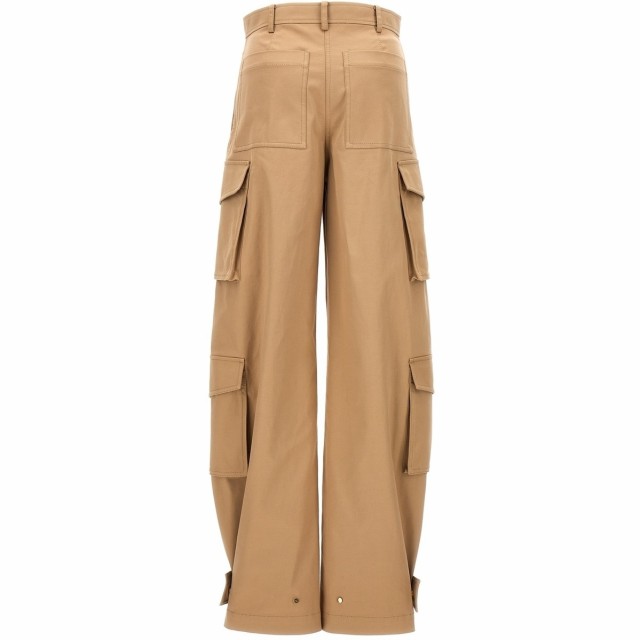 VALENTINO GARAVANI ヴァレンティノ ガラヴァーニ Beige Cargo Valentino pants パンツ レディース  秋冬2023 3B3RB5J571M0BG 【関税・送｜au PAY マーケット