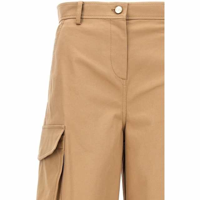 VALENTINO GARAVANI ヴァレンティノ ガラヴァーニ Beige Cargo Valentino pants パンツ レディース  秋冬2023 3B3RB5J571M0BG 【関税・送｜au PAY マーケット