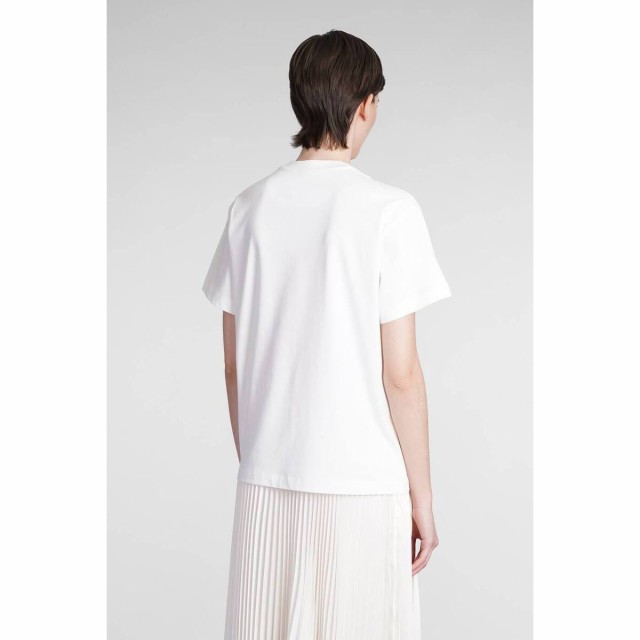 JIL SANDER ジルサンダー ホワイト white Tシャツ レディース 春夏2023