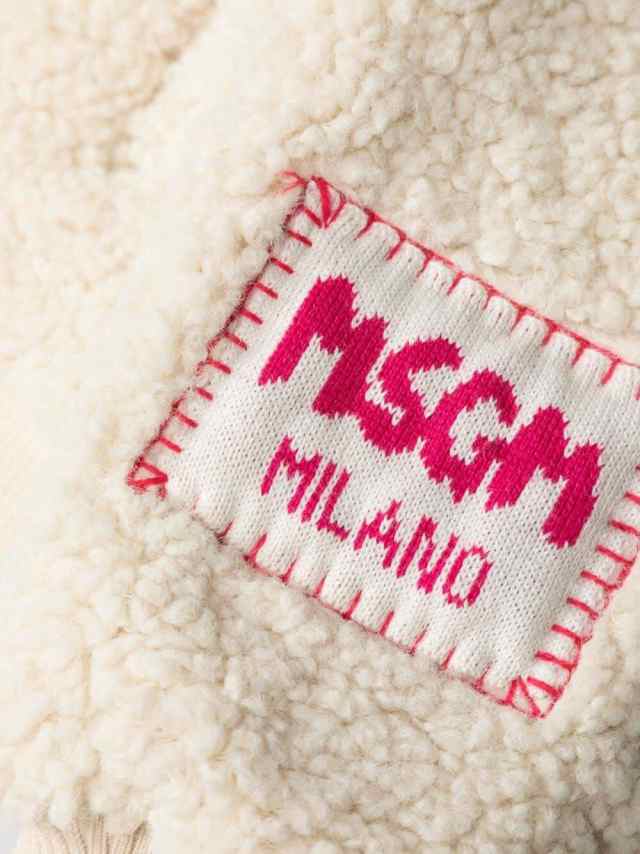 MSGM エムエスジーエム ホワイト Bianco ジャケット ガールズ 秋冬2023 F3MSJGBO209 013  【関税・送料無料】【ラッピング無料】 ia｜au PAY マーケット