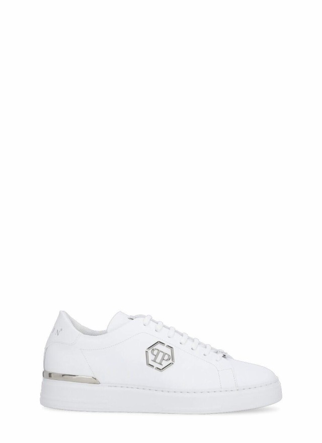 PHILIPP PLEIN フィリップ プレイン ホワイト White スニーカー メンズ