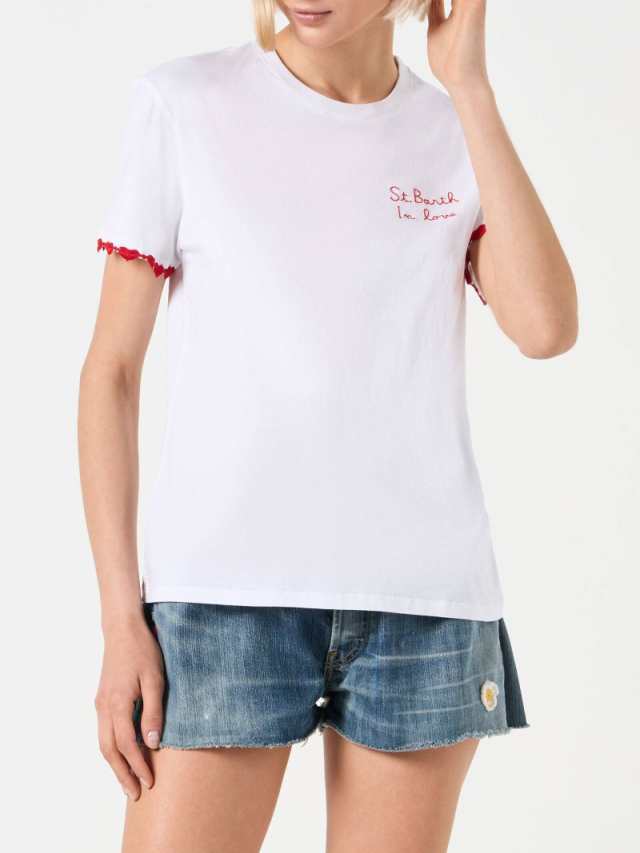 MC2 SAINT BARTH エムシーツーセイントバース ホワイト WHITE Tシャツ