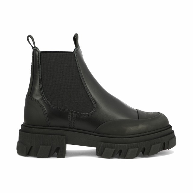 GANNI ガニー ブラック Black ”Low Chelsea” boots ブーツ レディース 秋冬2023 S1908099  【関税・送料無料】【ラッピング無料】 vi｜au PAY マーケット