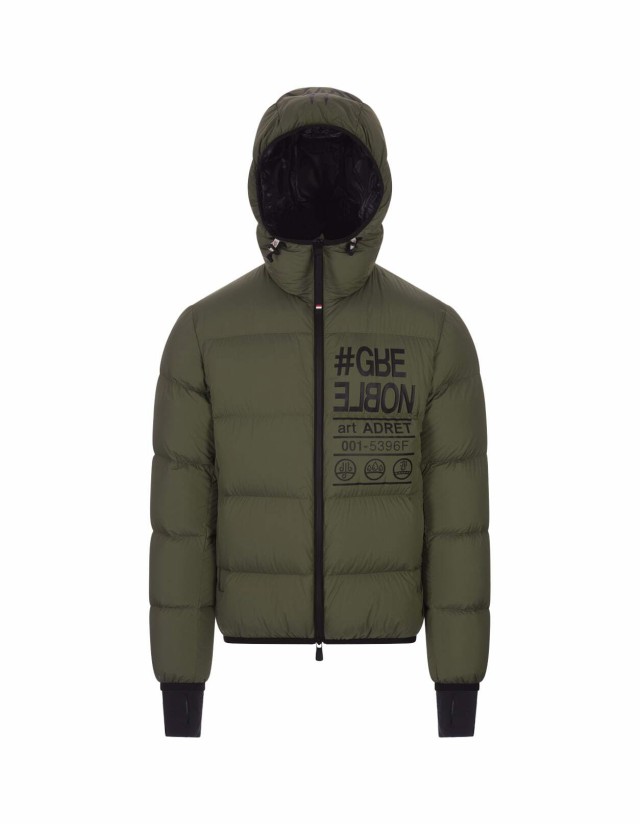 MONCLER GRENOBLE モンクレール グルーノーブス グリーン GREEN ジャケット メンズ 秋冬2023 5396F 1A000-51  821 【関税・送料無料】【ラ｜au PAY マーケット