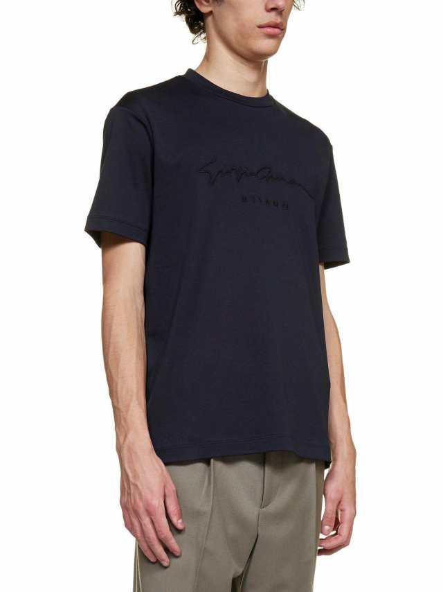 GIORGIO ARMANI ジョルジオ アルマーニ グリーン Fantasia Tシャツ