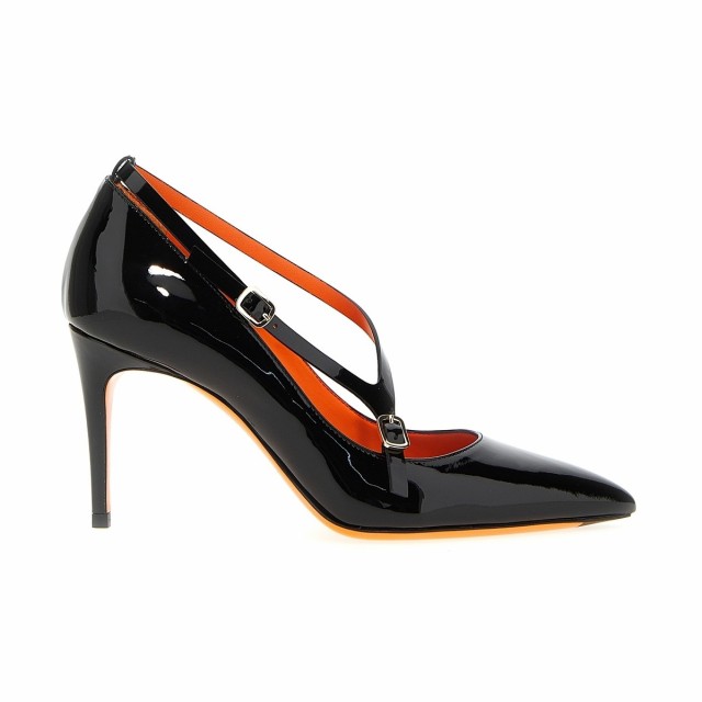 SANTONI サントーニ Black Haris pumps パンプス レディース 春夏2023