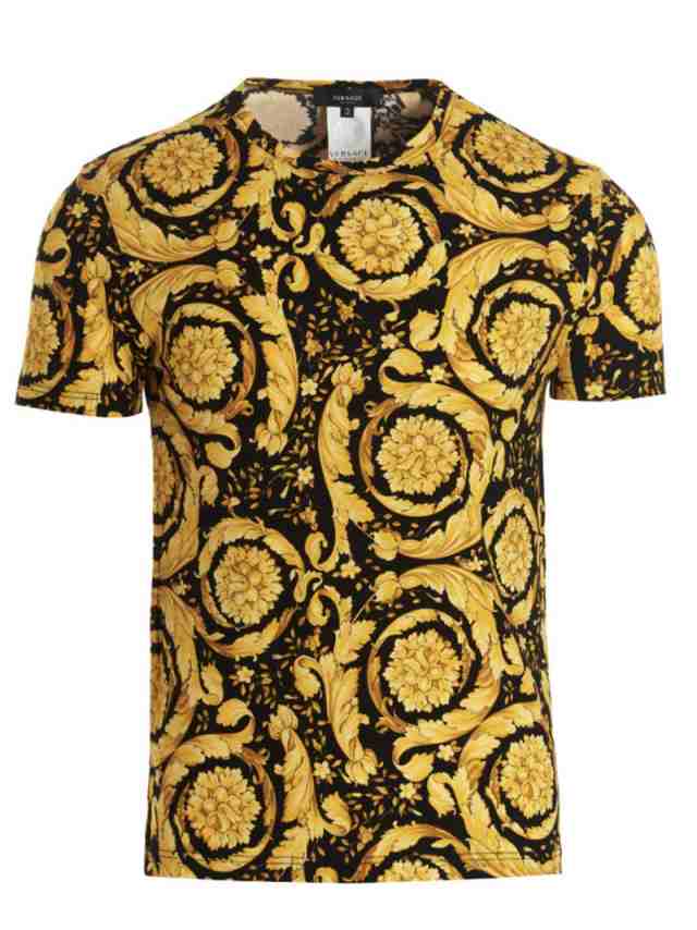 VERSACE ヴェルサーチ マルチカラー Multicolor Tシャツ メンズ 秋冬2023 10009591A005155B010  【関税・送料無料】【ラッピング無料】 ia｜au PAY マーケット