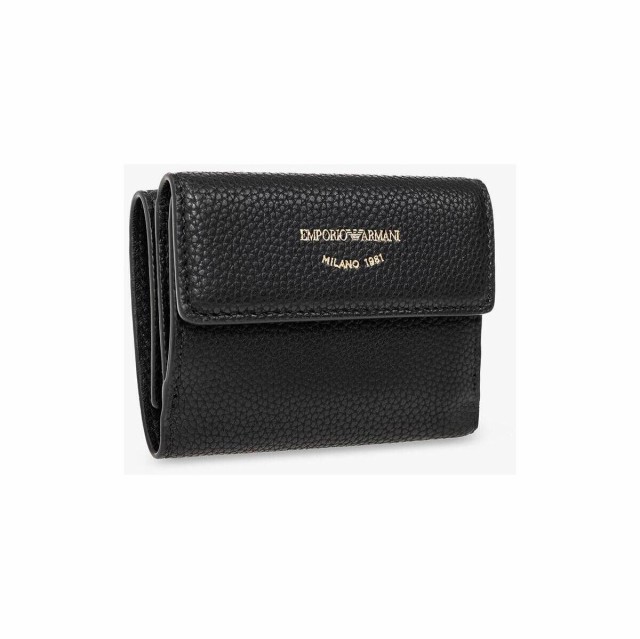 EMPORIO ARMANI エンポリオ アルマーニ Nero 財布 レディース 春夏2023 Y3H215YFW9B 80001  【関税・送料無料】【ラッピング無料】 ia｜au PAY マーケット