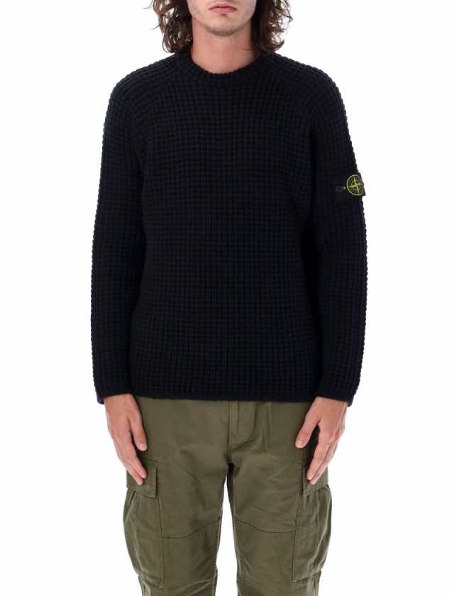 STONE ISLAND ストーン アイランド BLACK ニットウェア メンズ 秋冬2023 7915502D5V0029  【関税・送料無料】【ラッピング無料】 ia｜au PAY マーケット