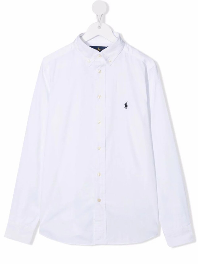 RALPH LAUREN ラルフ ローレン シャツ ボーイズ 秋冬2023 323819238 001(WHITE)  【関税・送料無料】【ラッピング無料】 ia｜au PAY マーケット