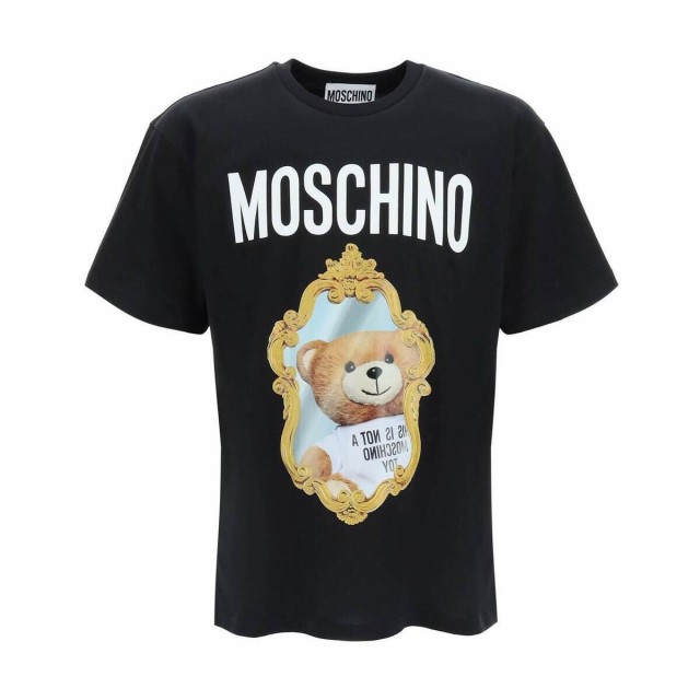 Moschino モスキーノ Nero Moschino Mirror Teddy Bear T Shirt Tシャツ メンズ 秋冬22 V0787 7241 関税 送料無料 ラッピング無の通販はau Pay マーケット Brandshop クラージュ