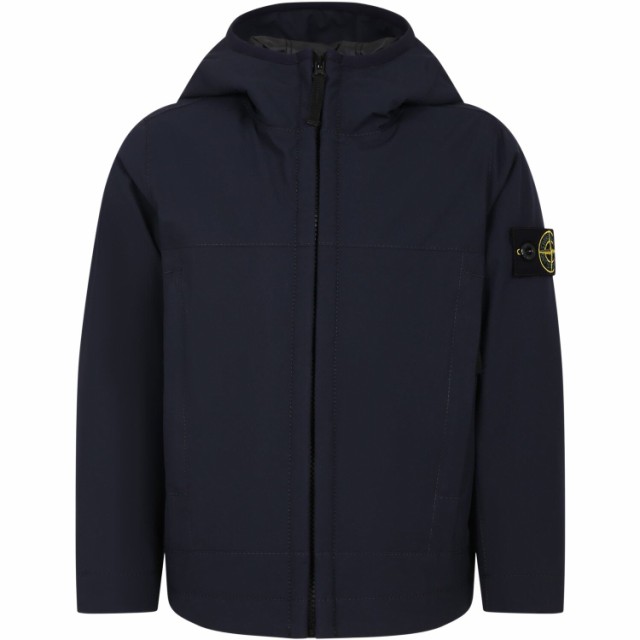 STONE ISLAND JUNIOR ストーン アイランド Blue ジャケット ボーイズ 秋冬2023 791640527 V0020  【関税・送料無料】【ラッピング無料】 i｜au PAY マーケット