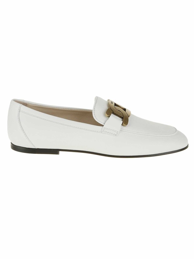 TODS トッズ ホワイト White フラットシューズ レディース 春夏2023 XXW79A0DD00MID B001  【関税・送料無料】【ラッピング無料】 ia｜au PAY マーケット